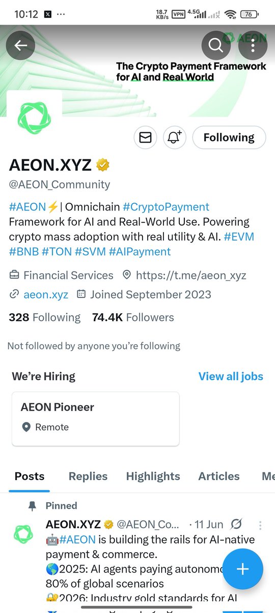 Jhonsaw10's tweet photo. @airdropinspect @AEON_Community 0x7D323c0CBd91FAD13110F225C0419ea8776384bE https://t.co/toR4hs5iqk