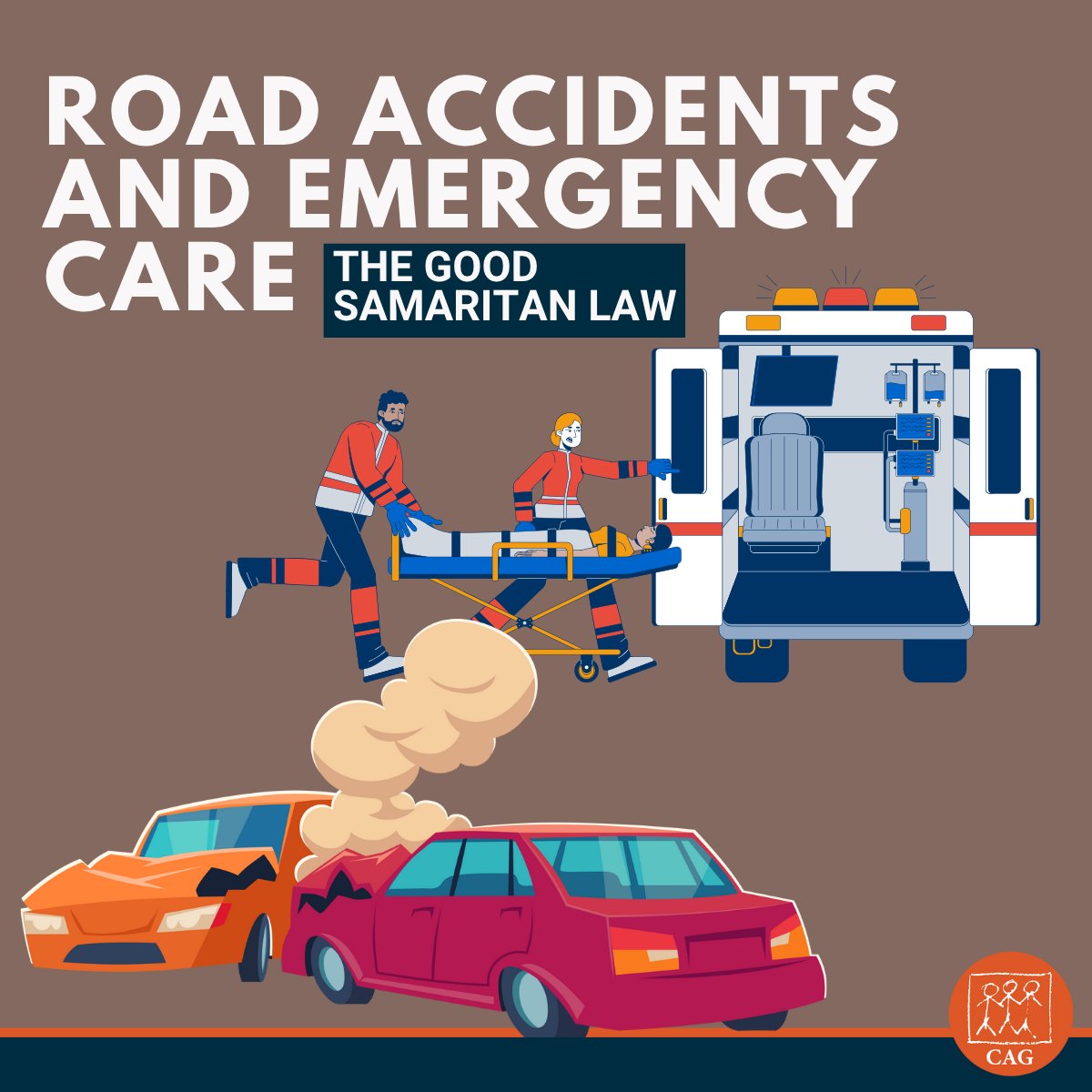 CAGChennai's tweet photo. Saving lives is noble and you need not fear about the legal hassles of helping a road crash victim since you’re protected by the Good Samaritan law. 🛡️ No more fear of police or the court. 🤝 Step in, help out, and walk away a hero. #HelpWithoutFear @NHM_TN @RoadSafetyNetwk https://t.co/B6grK3Vhnf
