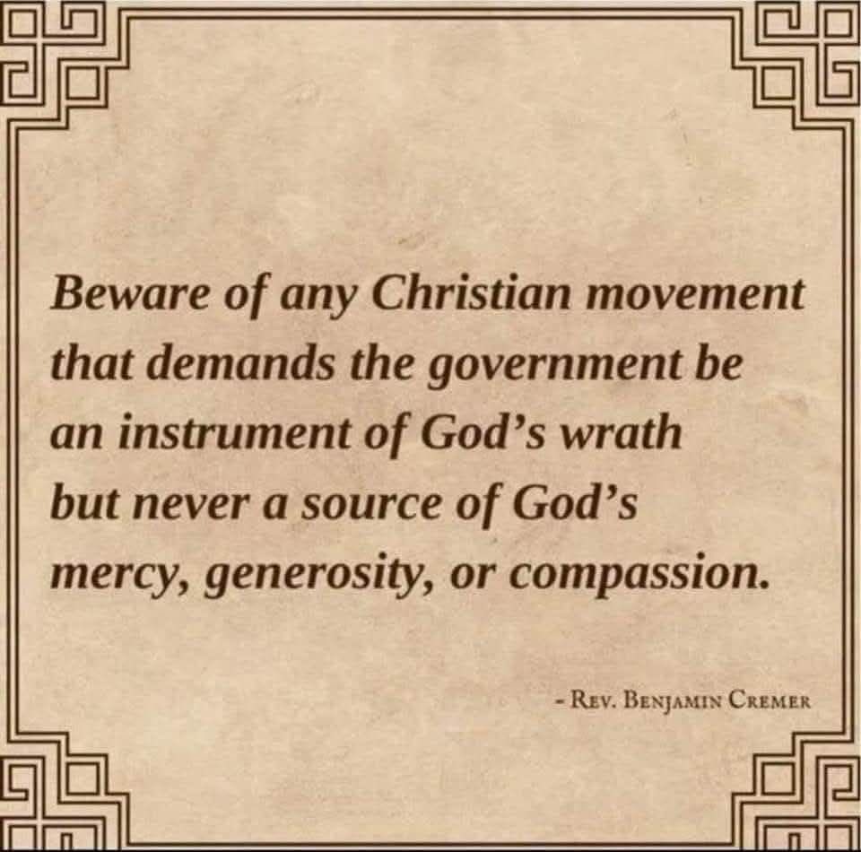 Especially since it was the Roman gov that called for Jesus' crucifixion.