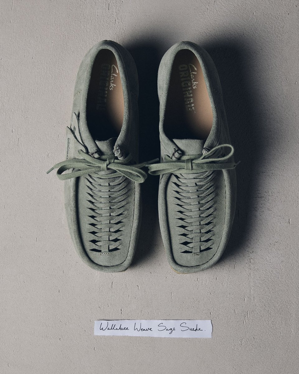 Clarks Originals Wallabee Weave (ワラビーウィーブ） クラークス200