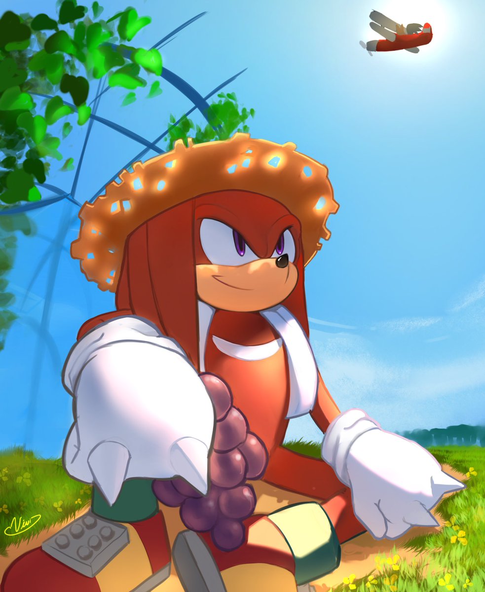 vianneydraws's tweet image. I made this drawing for the first person that liked my Sonic drawings, I thought I sucked but their comments made me feel motivated enough to continuing drawing.
#SonicTheHedgehog #KnucklesTheEchidna