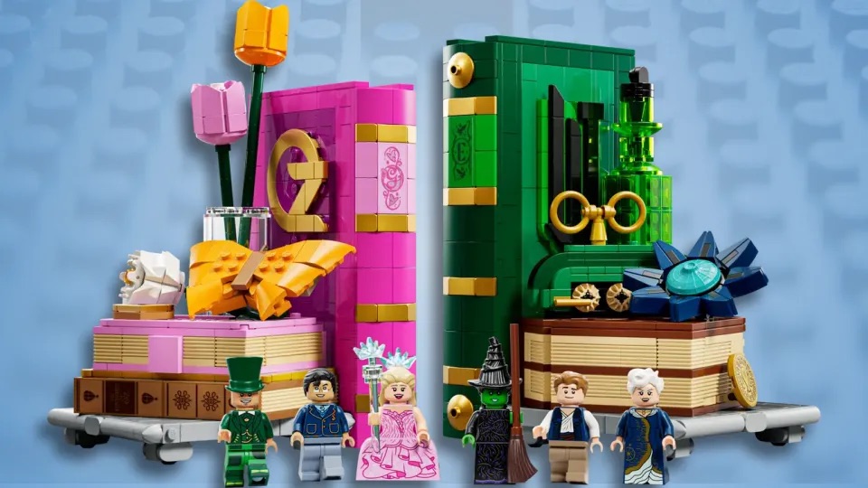 LEGO has announced a new Wicked: Glinda &amp; Elphaba Bookend, and it's available for preorder now. bit.ly/408f57H