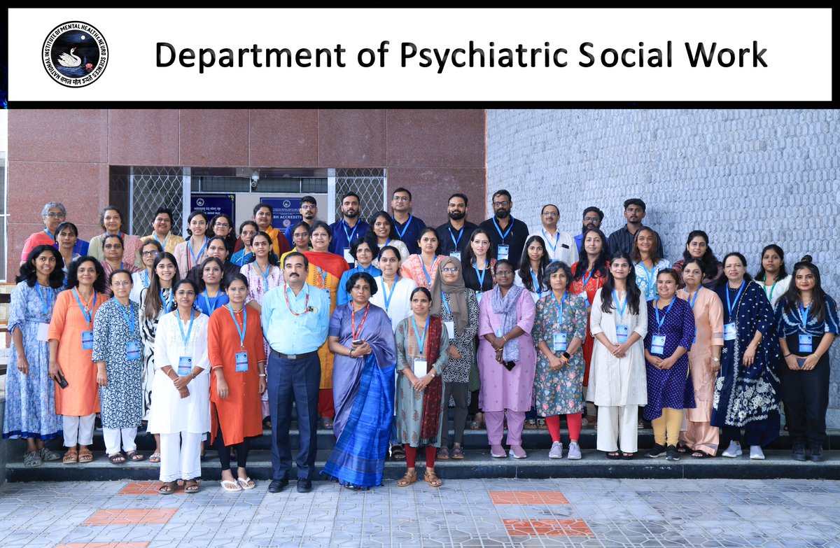 NIMHANS_BLR's tweet image. A three-day workshop on "Promotion of Mental Health and Psychological Well-being of Adolescents Using the Life Skills Approach" was inaugurated on 07/07/2025 at NIMHANS, hosted by the Department of Psychiatric Social Work.
#nimhans #mentalhealth #wellbeing #lifeskills