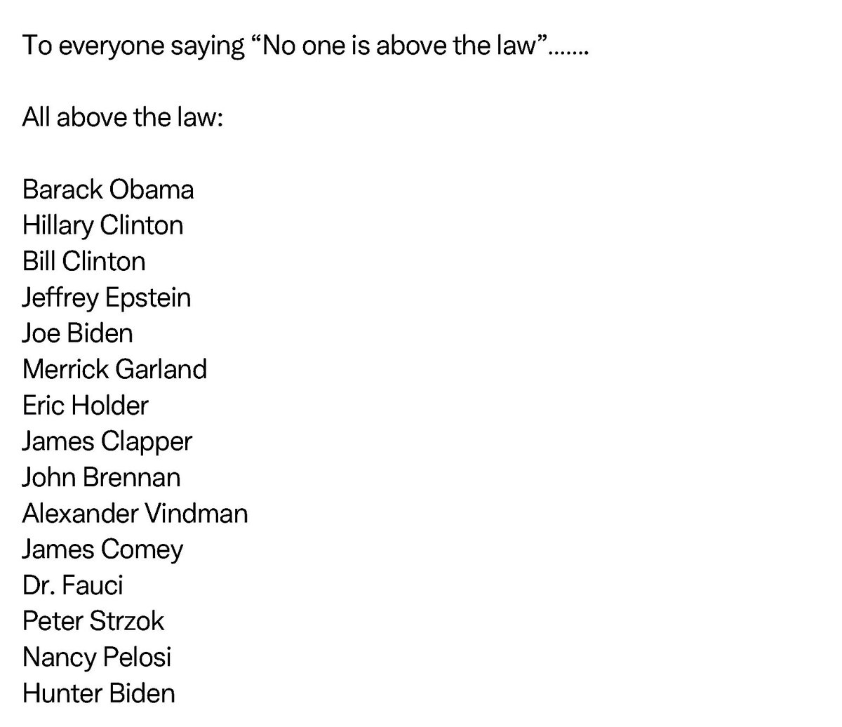 Please allow me to introduce you to…..
The. Deep. State. List…..