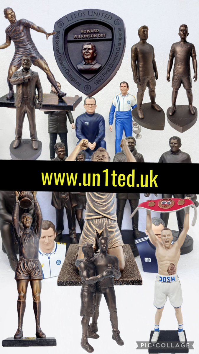 LUFC_SCULPT's tweet image. I appreciate that times are really hard and we are in pre season right now but it costs nothing to retweet &amp;amp; it will really help me close my company #LeedsUnited 
🟡🔵

Here are most of my #LUFC sculptures that I have created since 2019⚽️ #ALAW 🤍🫶
#wilko92