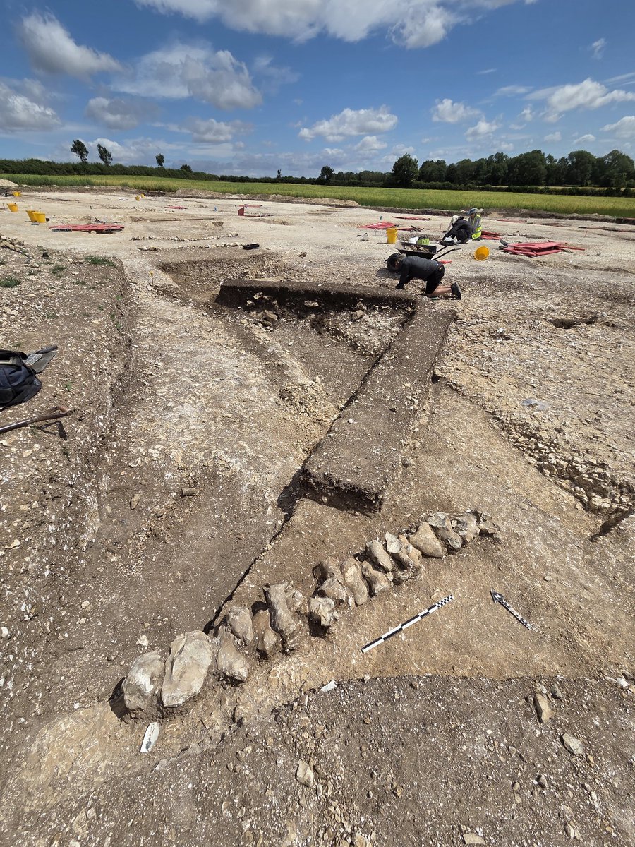 Durotrigesdig's tweet image. Day 1 of #Durotriges25 packdown
Very quiet on site today but lots of Iron Age archaeology to record!!