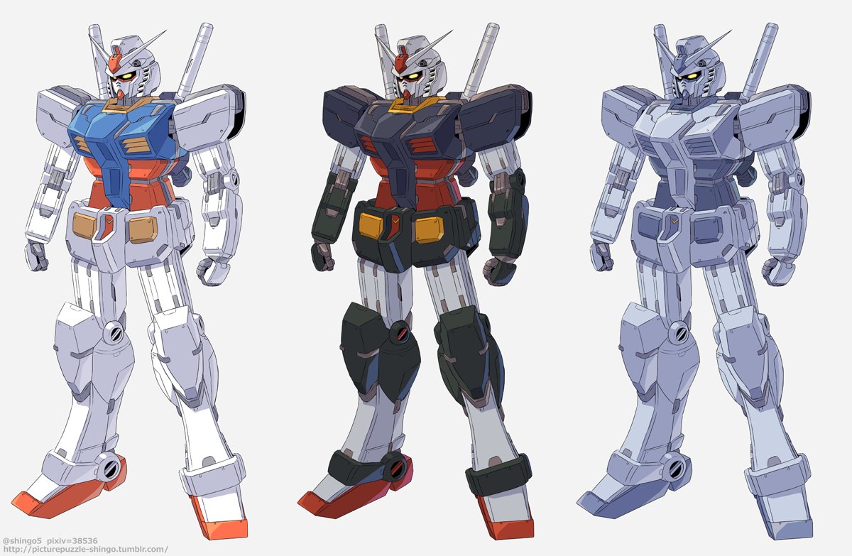RX-78-2(ガンダム) 「#ガンダムの日」|慎悟🌟Skeb受付中＆5月からのイラストお仕事募集中🌟のイラスト