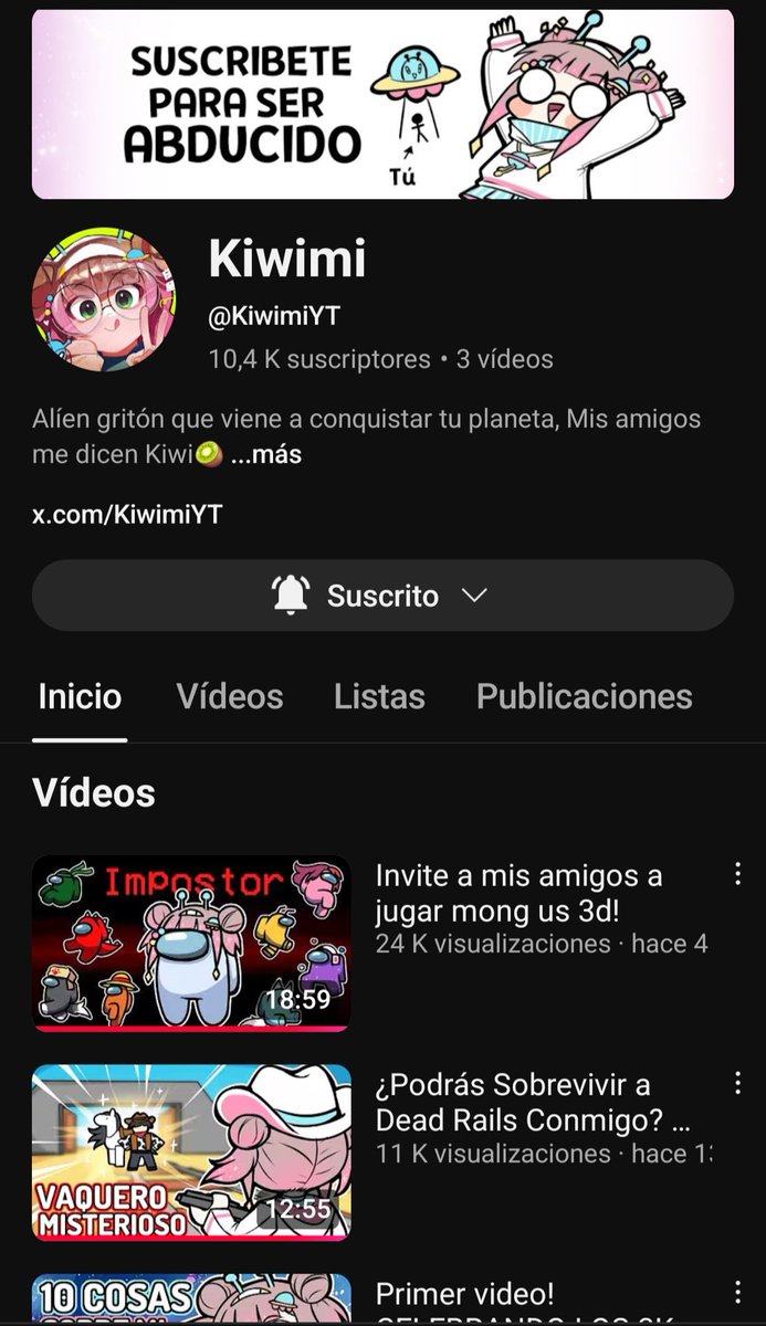 FCrown170's tweet image. Gebte hoy @KiwimiYT consigue los 10k felicidades preciosa te los mereces y mucho 🎉🥳🥳🖤💛