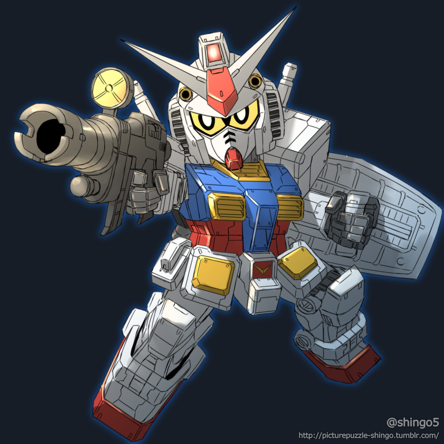 RX-78-2(ガンダム) 「#ガンダムの日」|慎悟🌟Skeb受付中＆5月からのイラストお仕事募集中🌟のイラスト