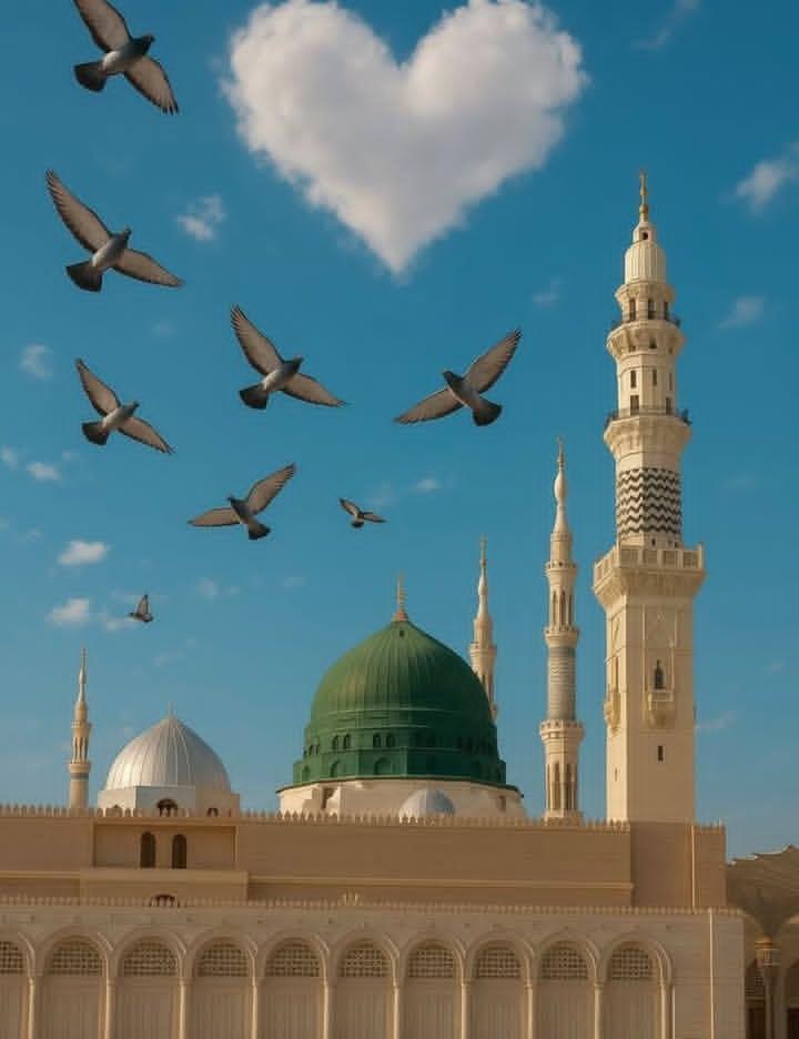 السّلَامُ عَلیکمُ وَرَحــَـــــمةُاللّهِ وَبَرَكَآتُهُ 🏵️

دل وہی دل ہے جو سرکارﷺ کا شیدائی ہے
جاں وہی جاں  ہے جو طیبہ کی تمنائی ہے❤

اَلصَّلٰوۃُوَالسَّلَامُ عَلَیْکَ یَاسَیَّدِیْ یَارَسُوْلَ اللّٰهﷺ
اَلصَّلٰوۃُوَالسَّلَامُ عَلَیْکَ یَاخَاتَمُ الْاَنْبِیَاءِوَالْمُرْسَلِیْن
💙