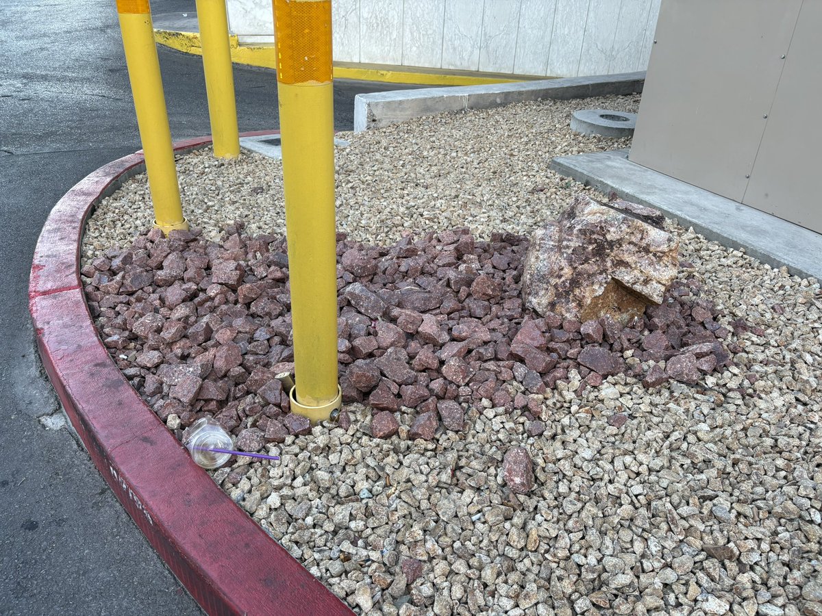 Some light fixtures and rocks can’t handle Vegas.