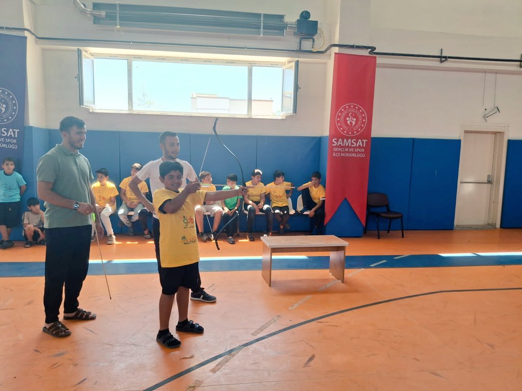 🏃🏽🤸🏽‍♂️🤾🏼‍♂️GSB Yaz Spor Okulları 🚴🏾‍♂️🏋🏽‍♀️⛹🏽‍♀️

📍Samsat Gençlik ve Spor İlçe Müdürlüğü