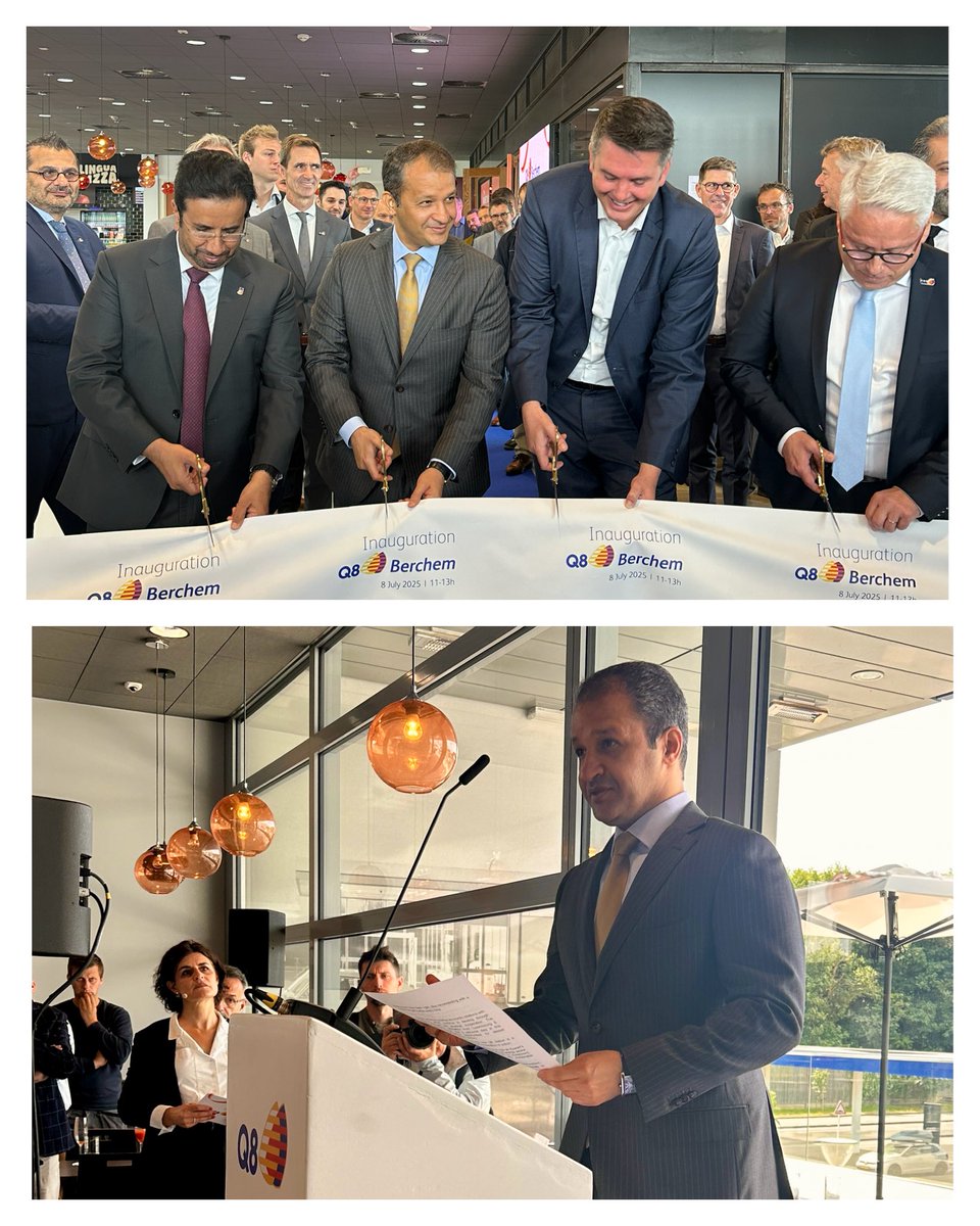 Nawaf Alenezi (@nawafnafe3) on Twitter photo Pleased to join H.E. <a href="/LexDelles/">Lex Delles</a>, Minister of Economy, SME, Energy & Tourism, and Mr. Shafi Taleb Al-Ajmi, CEO & President of #KPI at the inauguration of #Q8โs BIGGEST highway service station in ๐ฑ๐บ.
A proud moment for #Kuwait ๐ฐ๐ผ - #Luxembourg ๐ฑ๐บ ties & sustainable mobility. Pleased to join H.E. <a href="/LexDelles/">Lex Delles</a>, Minister of Economy, SME, Energy & Tourism, and Mr. Shafi Taleb Al-Ajmi, CEO & President of #KPI at the inauguration of #Q8โs BIGGEST highway service station in ๐ฑ๐บ.
A proud moment for #Kuwait ๐ฐ๐ผ - #Luxembourg ๐ฑ๐บ ties & sustainable mobility.
