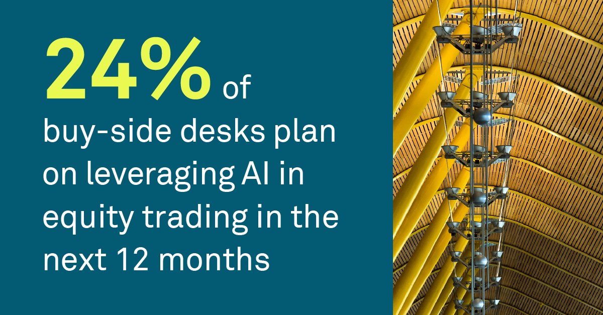 Crisil Coalition Greenwich (@coalitiongrnwch) on Twitter photo *New report by <a href="/jesseforster/">Jesse Forster</a>* AI: A Growing Presence on Buy-Side Equity Trading Desks
Buy-side traders believe that AI can have an immediate impact on daily tasks...Nearly 80% think AI will have a significant effect in the area of algorithm optimization. greenwich.com/market-structu… *New report by <a href="/jesseforster/">Jesse Forster</a>* AI: A Growing Presence on Buy-Side Equity Trading Desks
Buy-side traders believe that AI can have an immediate impact on daily tasks...Nearly 80% think AI will have a significant effect in the area of algorithm optimization. greenwich.com/market-structu…