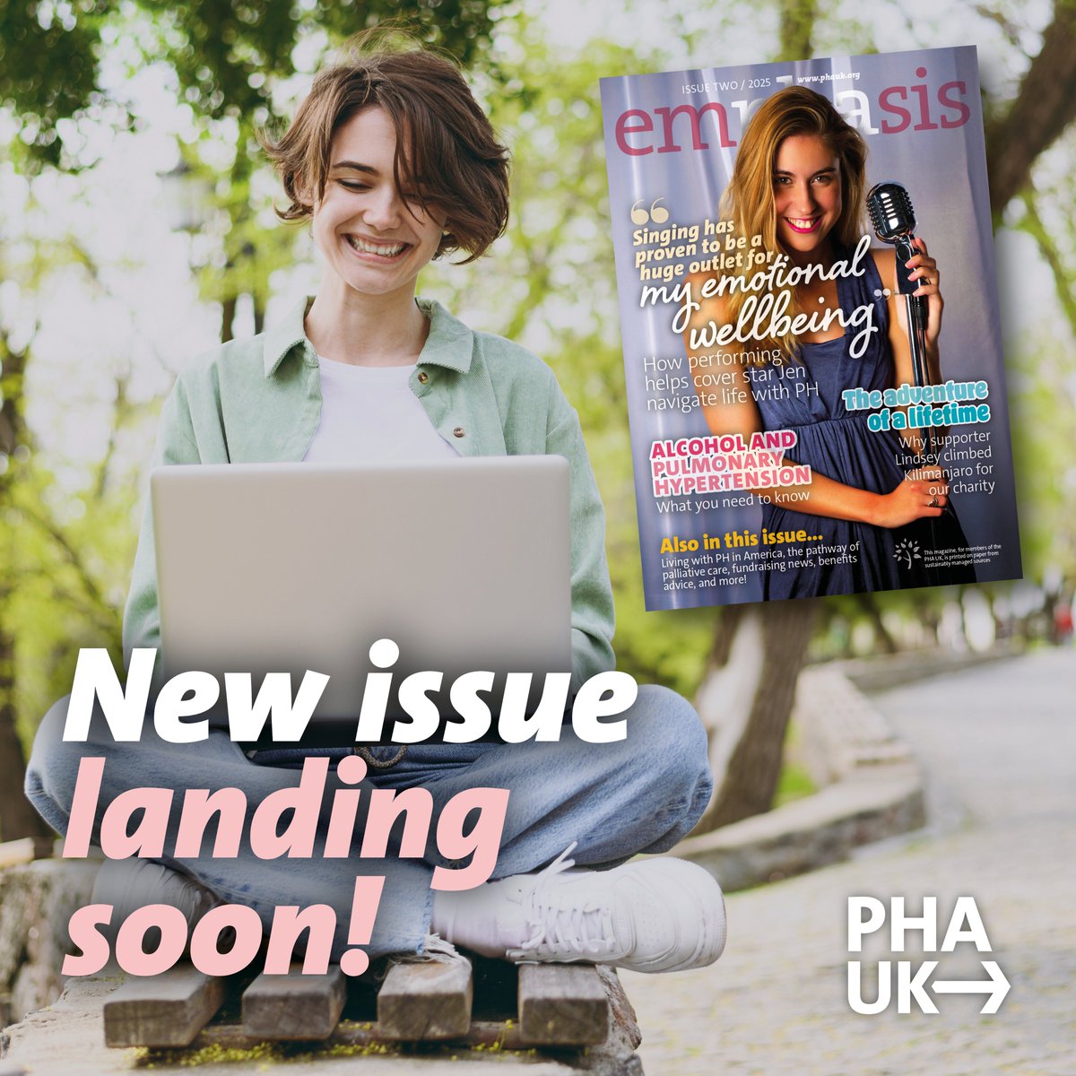 PHA_UK's tweet image. The new issue of emPHAsis is currently at print and will be landing on doormats in a couple of weeks. It's another packed edition and we hope you love it!