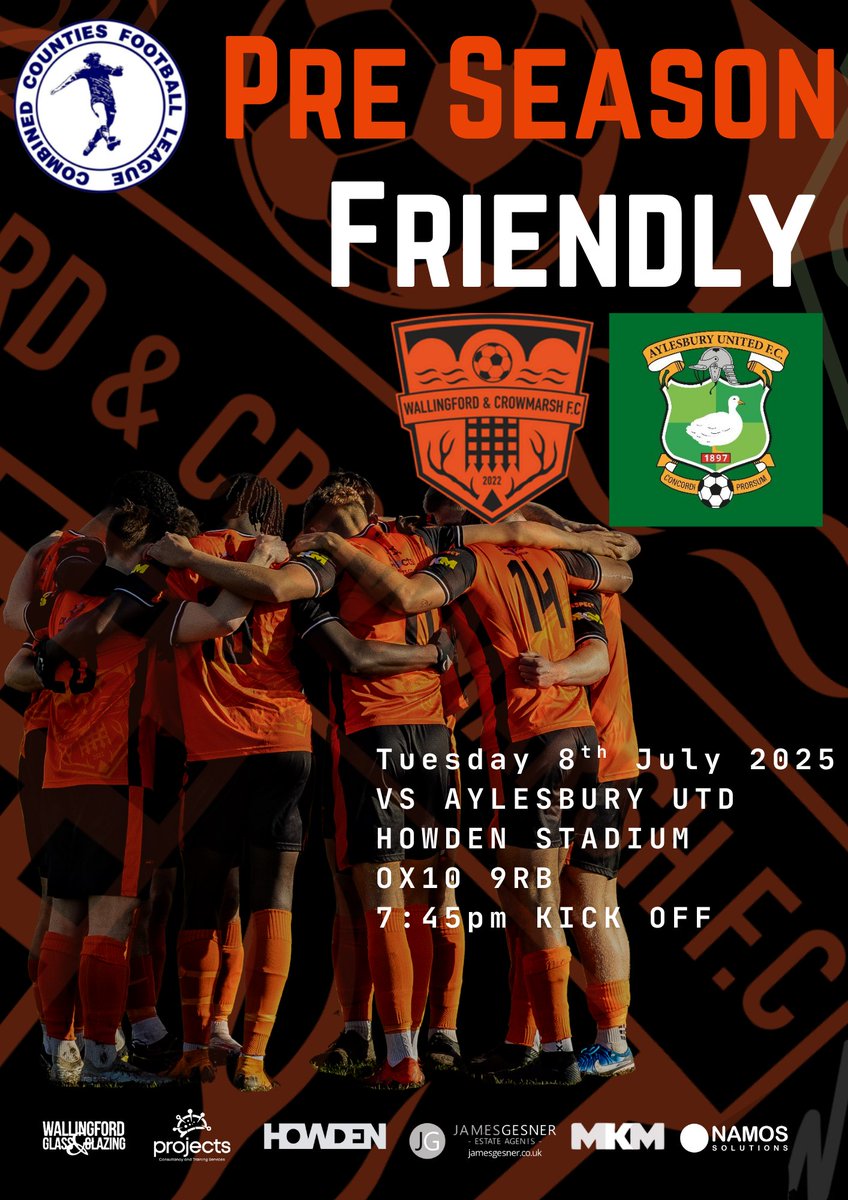 Wallingford and Crowmarsh FC (@wandcfc) on Twitter photo MATCH DAY. Tonight 19:45 Home Vs <a href="/AylesburyUtdFC/">Aylesbury United FC</a> <a href="/ComCoFL/">Combined Counties Football League</a> <a href="/BerksandBucksFA/">Berks & Bucks FA</a> <a href="/OxOnFootball/">Oxon Football</a> <a href="/fiberkshire/">Football in Berkshire</a> #UTW #WANDCFC MATCH DAY. Tonight 19:45 Home Vs <a href="/AylesburyUtdFC/">Aylesbury United FC</a> <a href="/ComCoFL/">Combined Counties Football League</a> <a href="/BerksandBucksFA/">Berks & Bucks FA</a> <a href="/OxOnFootball/">Oxon Football</a> <a href="/fiberkshire/">Football in Berkshire</a> #UTW #WANDCFC