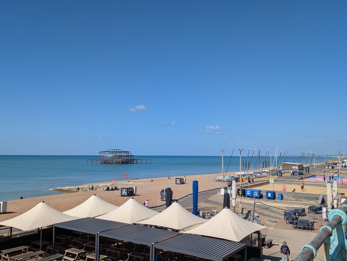 Beautiful weather for polishing some games. If you see Mark Le Breton, Kate Nabokova, Michael Davies or Joe Corrall walking around, come and say hi! #developbrighton #gametesting #localisation