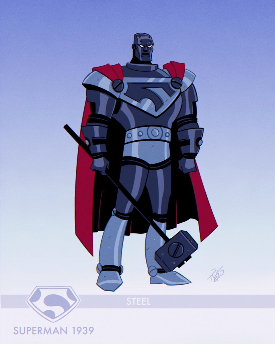 RickCelis's tweet image. Superman 1939 (07) STEEL