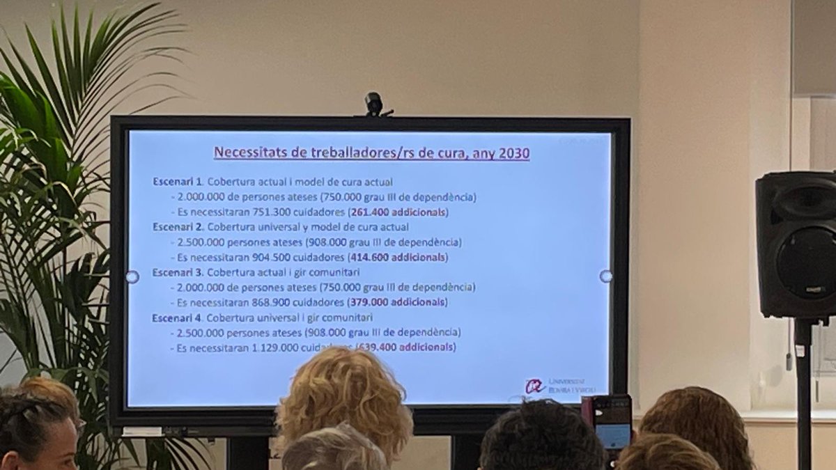 CCOOTarragona's tweet photo. 🟥 Avui, 8 de juliol, una delegació de CCOO Tarragona participa a la 34a Escola d’Estiu de CCOO de Catalunya.
Temps de cures, temps de vida. Reivindiquem un pacte nacional de les cures i els drets de les treballadores de la llar.
#EscolaEstiuCCOO #TempsDeCures @ccoocatalunya https://t.co/gR1BDN4cns