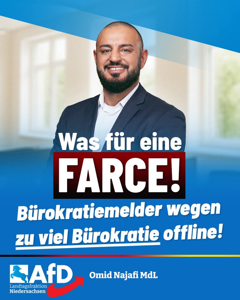 AfDFraktionNDS's tweet image. ++ Bürokratie-Kummerkasten: Trostpflaster für Regierungsversagen ++
„Die rot-grüne Regierung kann nichts, macht nichts, schafft nichts, will aber wiedergewählt werden. Also gründet man sogenannte ‚Clearing-Stellen‘ (vgl. Drs. 19/5345) und mimt Bürgernähe, um die berechtigte Wut…