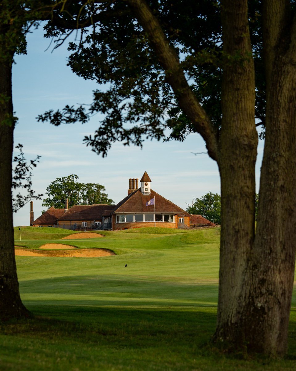The view is beautiful on the 9th at Chart; even when you're out of position!
