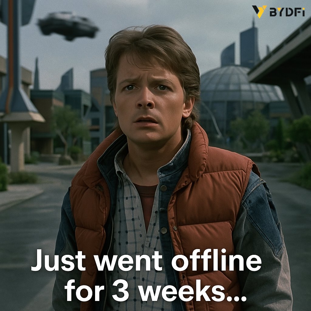 Still think crypto is niche? 

Try ignoring it for 3 weeks and see what you missed.