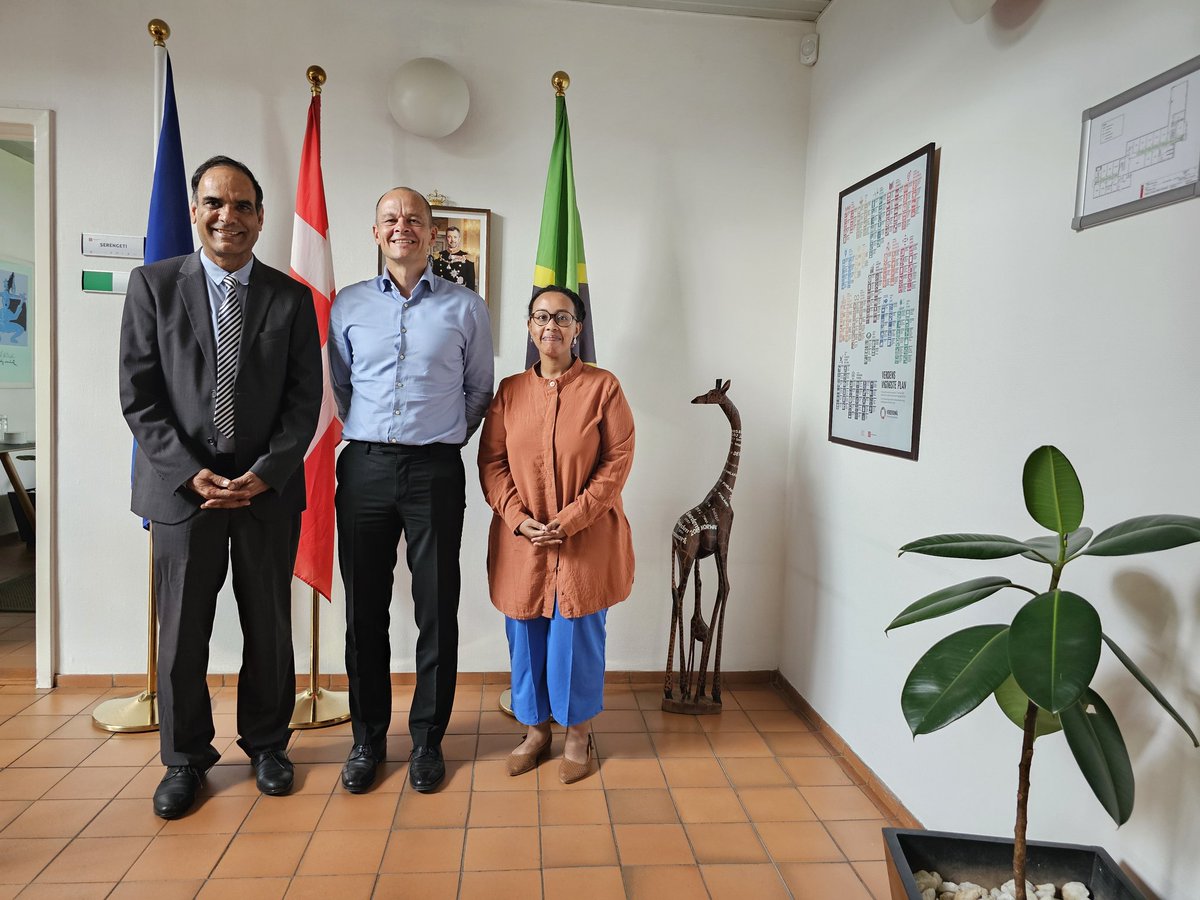 Zulqarnain H. Anjum (@zulqarnainanjum) on Twitter photo Yesterday, I had a fruitful meeting with🇩🇰<a href="/DKAmbTanzania/">Jesper Kammersgaard 🇩🇰</a> H.E. Jesper Kammersgaard, updating on the evolving refugee situation, including new arrivals & solutions. Grateful for Denmark's ongoing commitment #WithRefugees. Partnerships like this move us closer to sustainable change. Yesterday, I had a fruitful meeting with🇩🇰<a href="/DKAmbTanzania/">Jesper Kammersgaard 🇩🇰</a> H.E. Jesper Kammersgaard, updating on the evolving refugee situation, including new arrivals & solutions. Grateful for Denmark's ongoing commitment #WithRefugees. Partnerships like this move us closer to sustainable change.