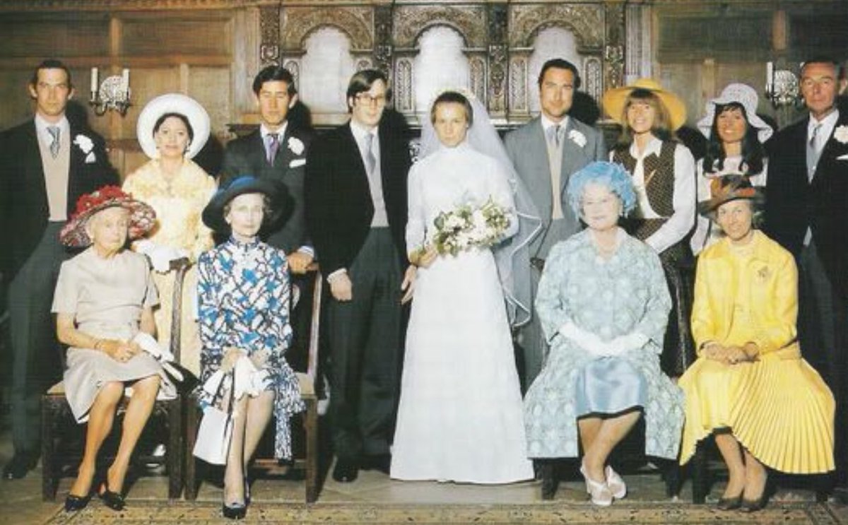 RoyalsOther's tweet image. A Happy 53rd Wedding Anniversary to TRHs the Duke and Duchess of Gloucester who were married on 8th July 1972.
