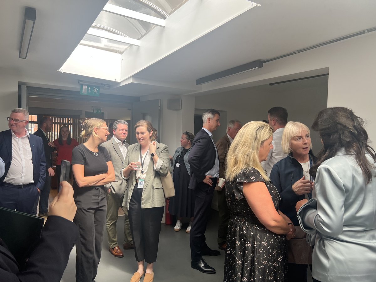Minister @JCMacNeill joined us to launch Scrappy, our AI-powered food waste tracking tool.

📉 33% waste cut at OLOL Hospital
💶 €92K saved in 12 months
📍Built for kitchens. Powered by data.

Let’s end food waste in healthcare.
#ScrappyLaunch #ClimateTech #IrishInnovation