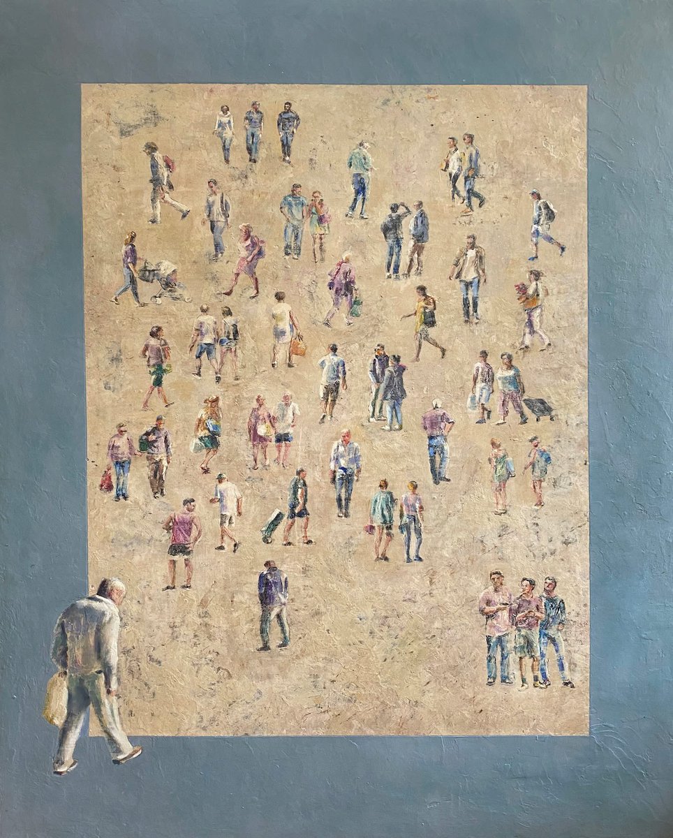 ¿Ya han pasado por Galería Haurie este verano?
🎨 La paradoja del individuo, de Martinguti, sigue abierta al público.

Vegan a disfrutar del arte en pleno centro de Sevilla.
🕰️ Lunes a viernes — 11:00–14:00 h y 18:00–21:00 h

Obra: Dentro de unos límites II.
Tamaño: 80 x 120cm.