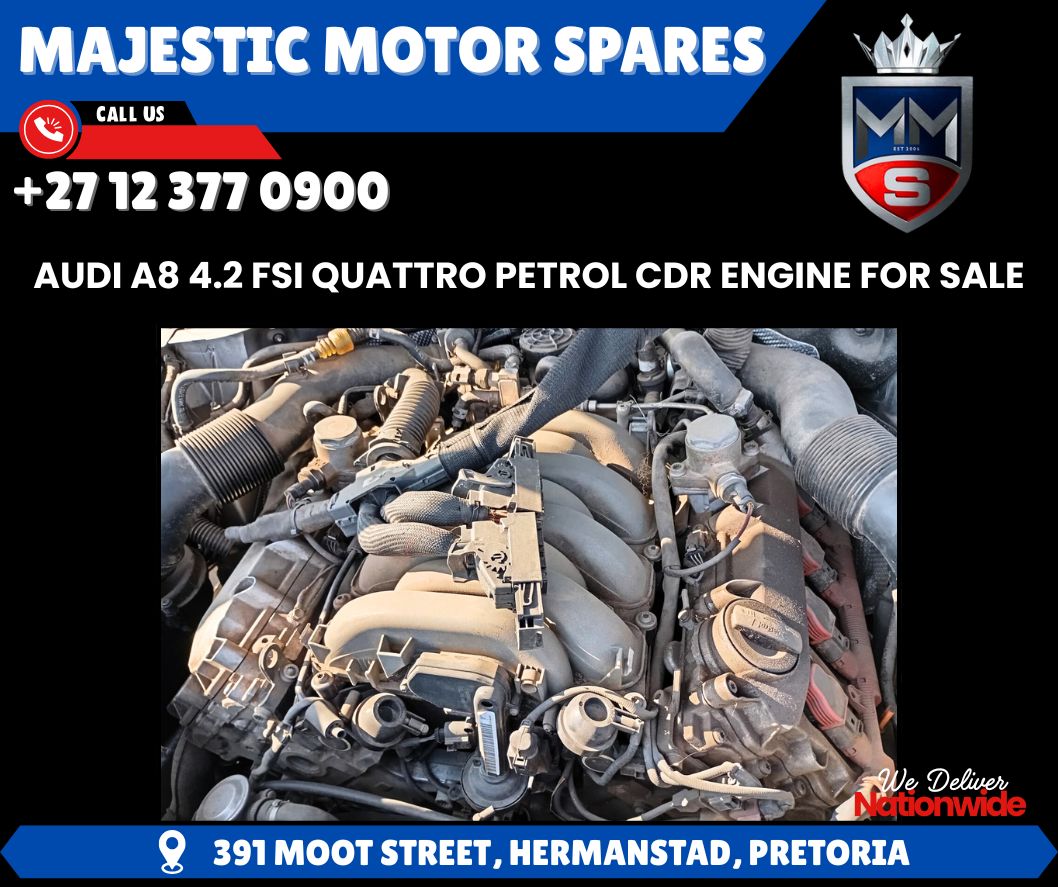 SpareMotor's tweet photo. Audi A8 4.2 FSI Quattro CDR Engine for Sale – Used Petrol Motor
#AudiA8Engine #CDREngine #UsedAudiEngine #QuattroV8 #FSIPetrolMotor #AudiSpareEngines #GermanPerformanceParts #UsedCarEnginesSA #V8EngineForSale
 https://t.co/sMjiLoMHBt https://t.co/xK6DgABQqx