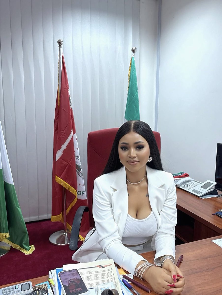 President go fit Regina Daniels.