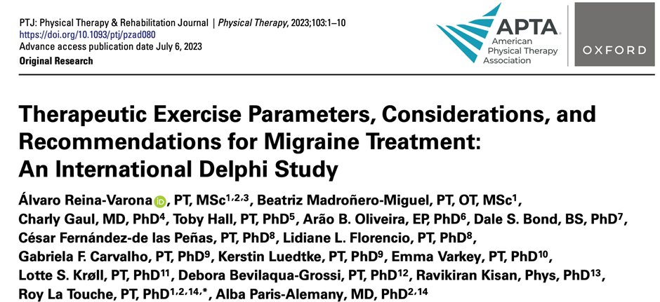 EJERCICIO TERAPÉUTICO Y MIGRAÑA

El objetivo del siguiente estudio era alcanzar un consenso sobre los mejores parámetros de prescripción de ejercicio, consideraciones más relevantes y otras recomendaciones para la prescripción de ejercicio a pacientes con migraña.