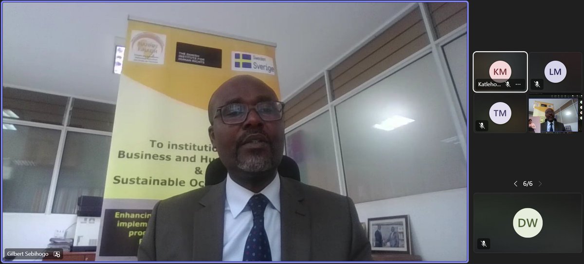 NANHRI (@nanhri40) on Twitter photo "Disinformation is destabilising democracy & undermining the rights of African Descent persons
...NHRIs must be seen as arbiters of truth, supporting democracy with evidence-based reports." - <a href="/SebihogoG/">Gilbert Sebihogo</a>, Executive Director, NANHRI
#HumanRights #Democracy #Disinformation #Africa "Disinformation is destabilising democracy & undermining the rights of African Descent persons
...NHRIs must be seen as arbiters of truth, supporting democracy with evidence-based reports." - <a href="/SebihogoG/">Gilbert Sebihogo</a>, Executive Director, NANHRI
#HumanRights #Democracy #Disinformation #Africa