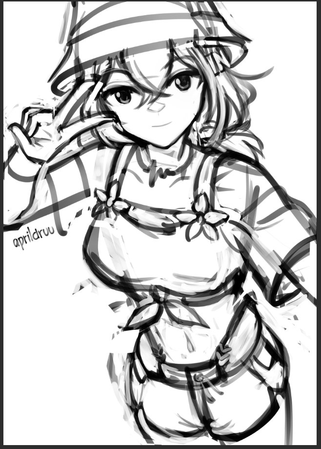 aprildruu's tweet image. belle sketch #zzzero #rkgk