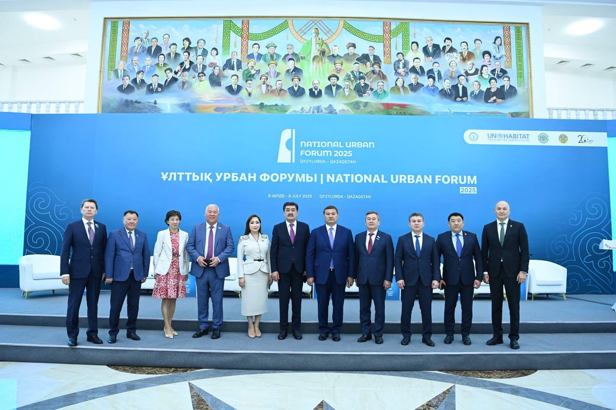 UN in Kazakhstan (@uninkazakhstan) on Twitter photo 🏙️ Today UNRC in Kazakhstan Sarangoo Radnaaragchaa addressed the First National Urban Forum in Qyzylorda, co-organized by <a href="/UNHABITAT/">UN-Habitat</a> and the Government of Kazakhstan. 🏙️ Today UNRC in Kazakhstan Sarangoo Radnaaragchaa addressed the First National Urban Forum in Qyzylorda, co-organized by <a href="/UNHABITAT/">UN-Habitat</a> and the Government of Kazakhstan.