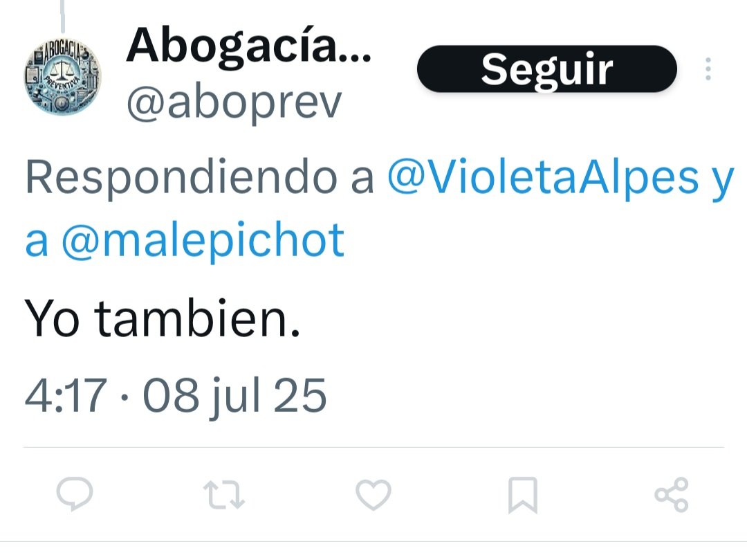 Qué gente cagona la que contesta y al toque bloquea (a las 4am!!) No se bancan una respuesta o los mata la ansiedad que no pueden esperarla?
Abogados... 🤣🤣