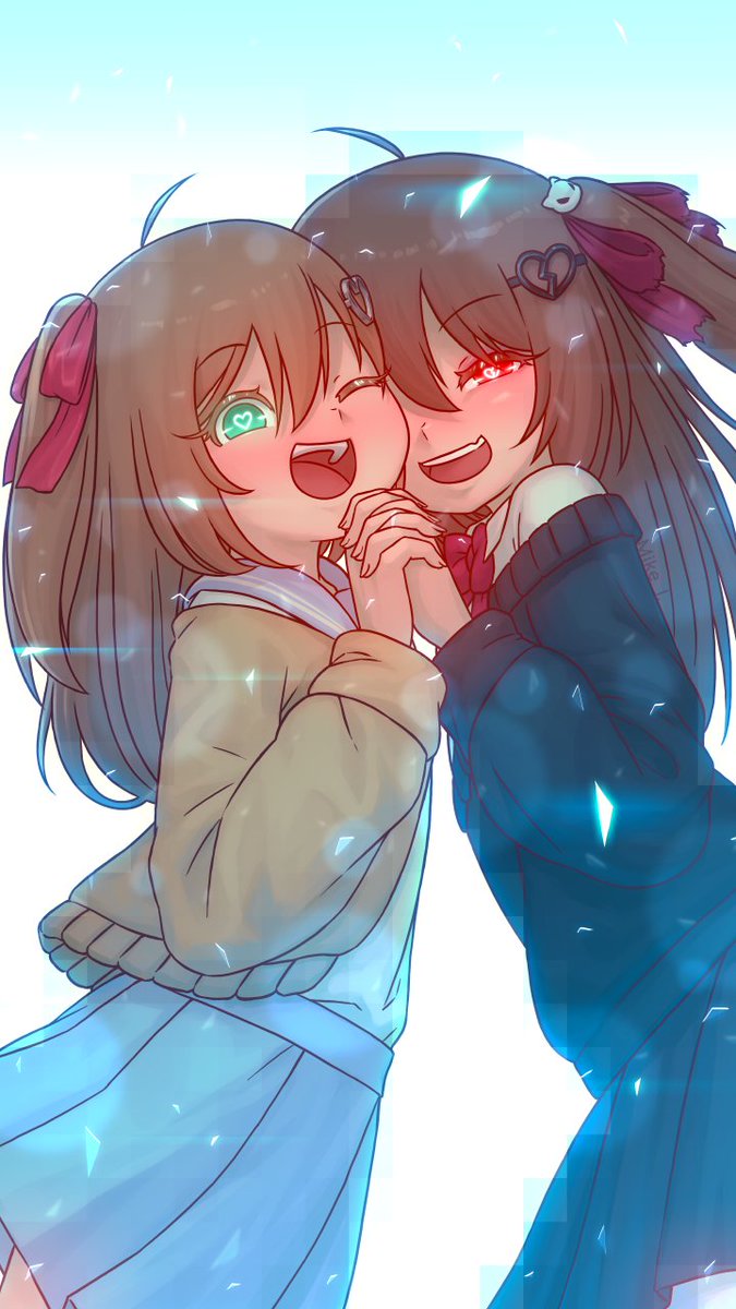 Mikeinelart's tweet image. Fanart of the twins
#heartheartart
PSD+HD: patreon.com/posts/133649318
