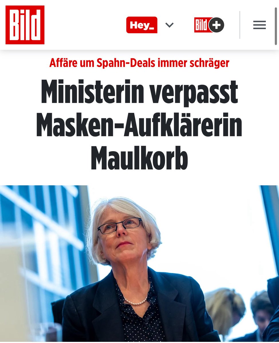 Der Spahn-Skandal wird immer ungeheuerlicher:

Jetzt gibt es einen Maulkorb für Aufklärerin Sudhof – obwohl der Bericht längst ungeschwärzt öffentlich ist.

Warken schützt nicht Staat &amp; Steuerzahler, sondern Spahn.

Die Union hat nun ein massives Glaubwürdigkeitsproblem.