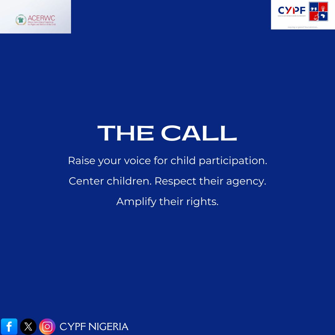 cypfoundation's tweet photo. If we truly want to build responsive, inclusive systems, we must center the voices of children at every level.
#ChildParticipation #ChildRights #YouthEngagement #CYPFCrew #ACERWC #RightsBasedApproach #SocialDevelopment https://t.co/wKmSLecabO