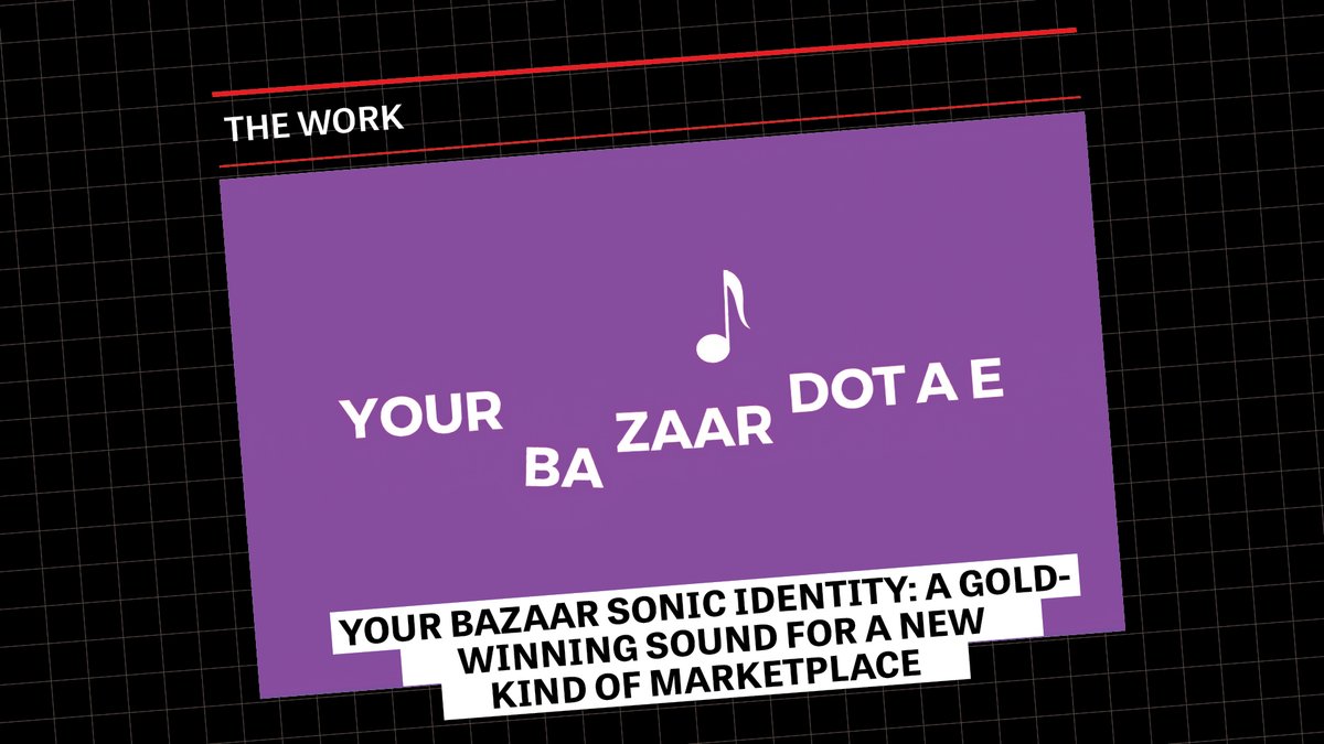 The brief was simple: make it memorable. But in a market as diverse as the UAE, where multiple languages and listening habits collide, familiarity was key. So, <a href="/withfeeling11/">WithFeeling</a> reimagined the most recognisable melody in the world. Read more: campaignme.com/your-bazaar-so…
