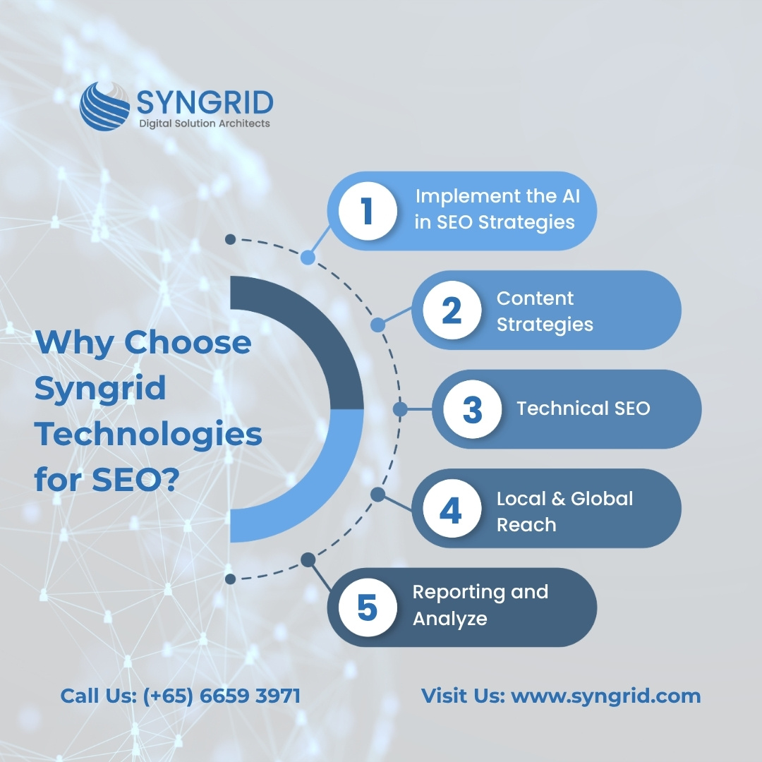 Syngrid_IT's tweet image. Rank Smarter, Not Harder 💫
The Syngrid Approach to SEO That Delivers Results..
Read our latest blog: shorturl.at/B1MAt
🔗 Visit: syngrid.com
📞 Contact us: (+65) 6659 3971
#SEOExperts #SyngridSolutions #ContentMarketing  #Syngrid #SingaporeBusiness