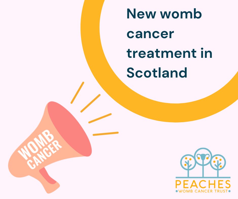 peachestrust's tweet image. The Scottish Medicines Consortium (SMC) has recommended patients with primary advanced or recurrent womb cancer receive pembrolizumab with chemotherapy as a combined first-line treatment.
peachestrust.org/new-treatment-…
#wombcancer #endometrialcancer #uterinecancer