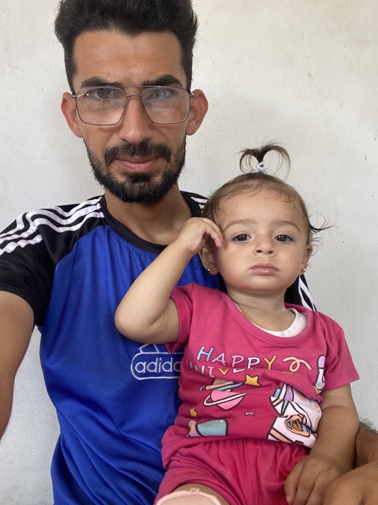 These words come from deep inside me, with a heavy lump in my throat… I don’t want to live here in Gaza with my family anymore, under this constant terror and death. It’s hard to leave your city and your homeland—but what we live in is not a homeland… it’s an open grave, and we