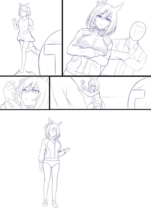 しごときた。くるまえにのここまで
描いた。もしかして...大卒か...!? 