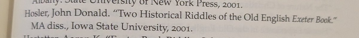 medievalist1's tweet image. I left literary studies 24 years ago, so it's awesome to see my old work still being cited!