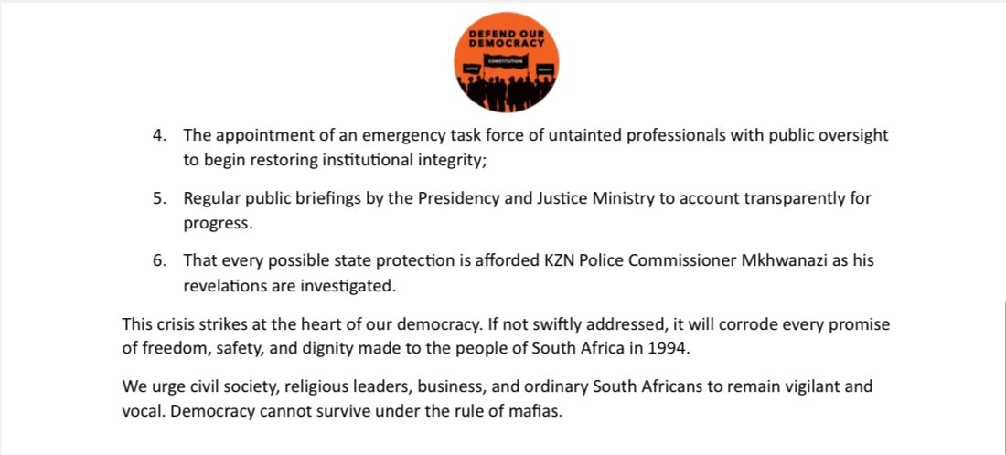 [STATEMENT] Defend Our Democracy: The Criminal Justice System Is A National Emergency— The President Must
Act Now