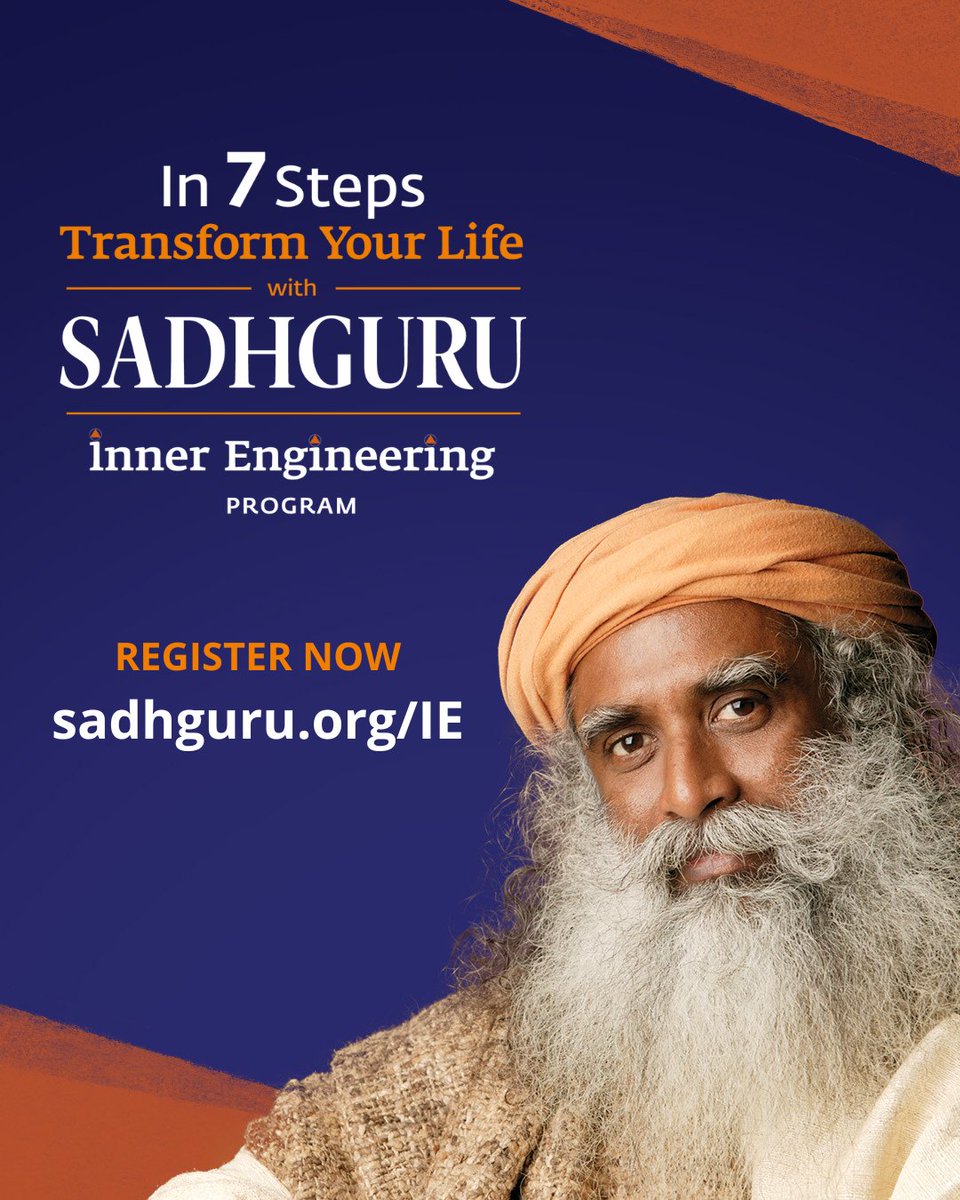 You've knocked on every door in the world for your inner wellbeing but still feel unsatisfied it might be time to try Yoga.

Explore now: sadhguru.org/ie