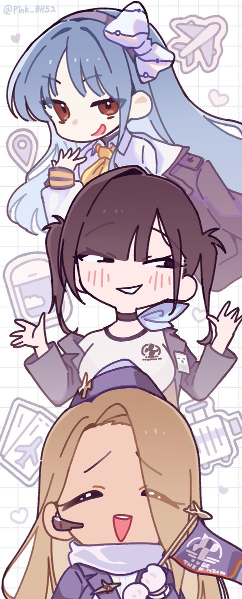오버 더 호라이즌 스쿼드 좋아하는 표정✨
#NIKKE #니케 #NIKKEfanart #メガニケ
