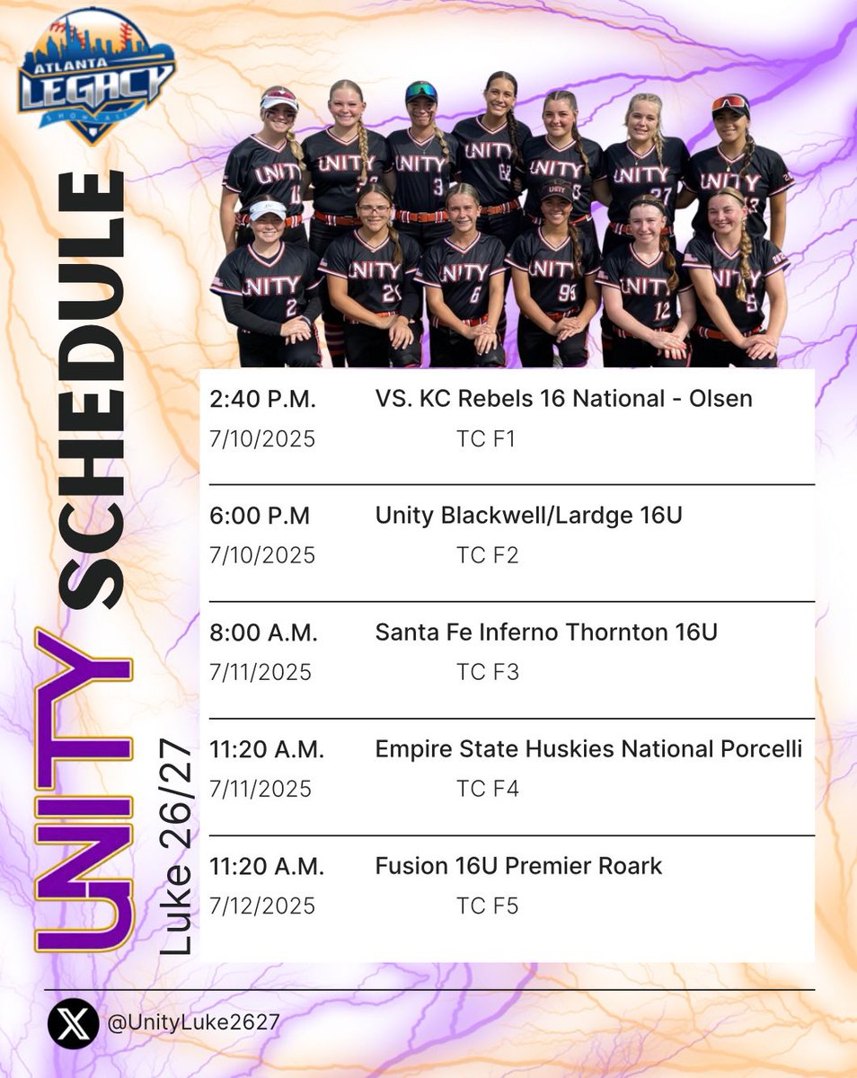 ATL Legacy ➡️➡️➡️ <a href="/UnityLuke2627/">Unity Luke 26/27</a> <a href="/ExtraInningSB/">EXTRA INNING SOFTBALL</a> <a href="/LineDsoftball/">Line Drive Media</a> <a href="/CoachBallMalone/">Cindy Ball-Malone</a> <a href="/Coach_AT/">Aric Thomas</a> <a href="/FranEnea10/">Francesca Enea</a> <a href="/CoachMalveaux/">Chris Malveaux</a> <a href="/UACoachMurphy/">Patrick Murphy</a> <a href="/TCam_FSUSB/">Troy Cameron</a> <a href="/UGACoachTony/">Tony Baldwin</a> <a href="/c_lyon22/">Corey Lyon</a> <a href="/BethTorina/">Beth Torina</a> <a href="/ashleychastain/">Ashley Chastain Woodard</a> <a href="/ClemsonCoachKJ/">Kyle Jamieson</a> <a href="/Coach_pooch/">Mike “Pooch” Perniciaro</a> <a href="/CoachNeubauer_6/">Katie Neubauer</a>